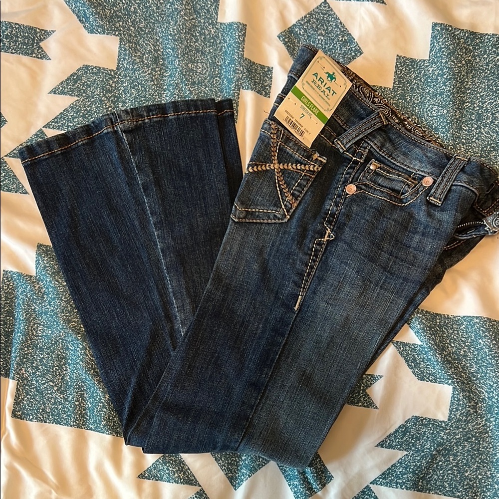 NWT Girls Ariat Flare Jeans